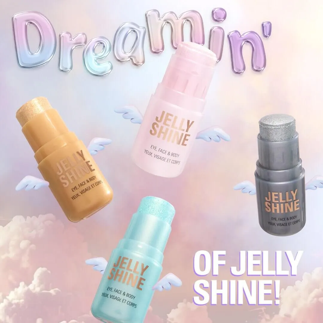 Revolution Jelly Shine stick highlight Ethereal Pink