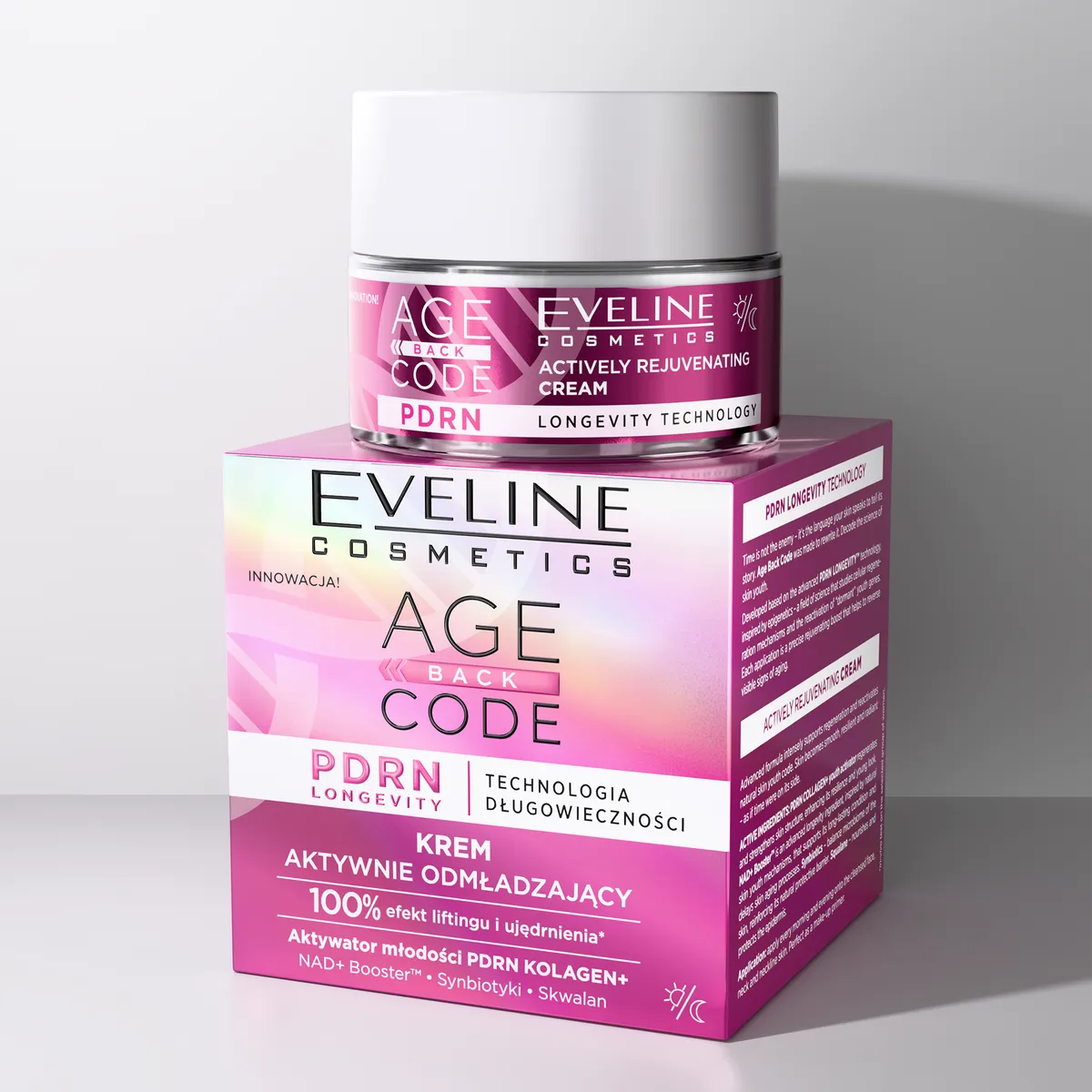 Eveline Cosmetics Age Back Code crème visage anti-âge PDRN