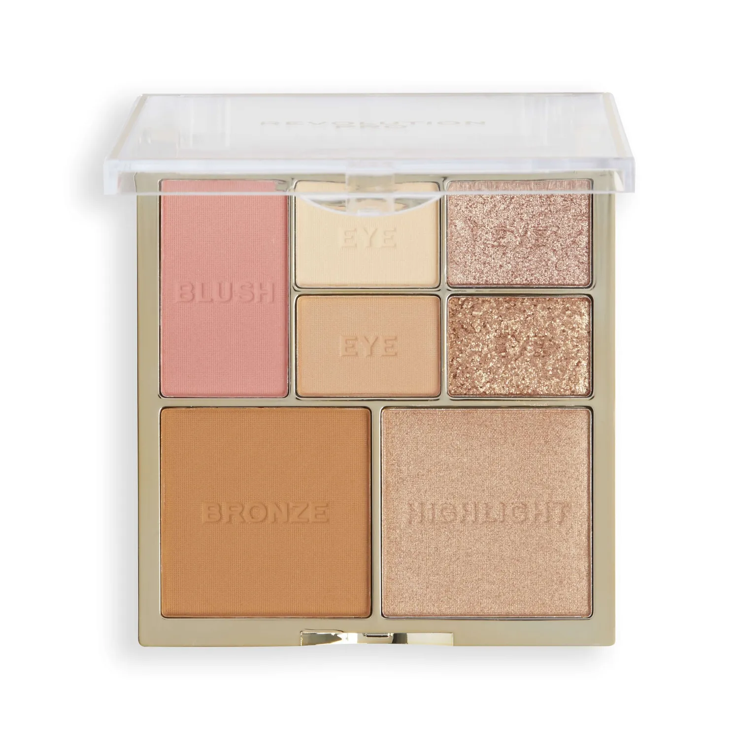 Revolution Pro Iconic Eye Cheek Palette Light Medium