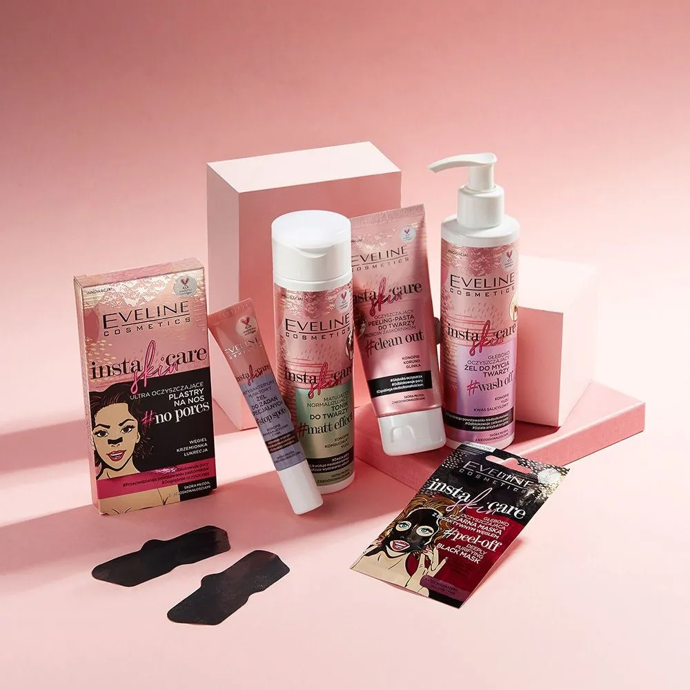 Eveline Insta Skin Care pâte gommage argile peaux grasses