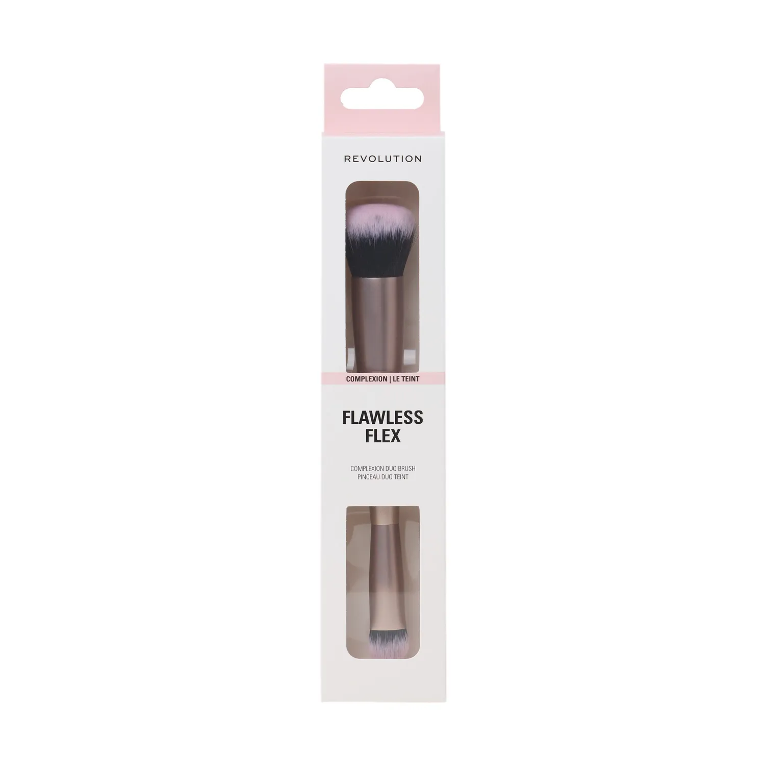 Revolution Flawless Flex Duo pinceau teint double embout