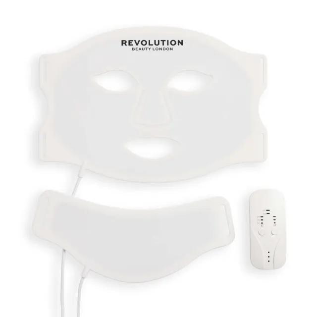 Revolution Pro Miracle masque LED visage et cou blanc silicone