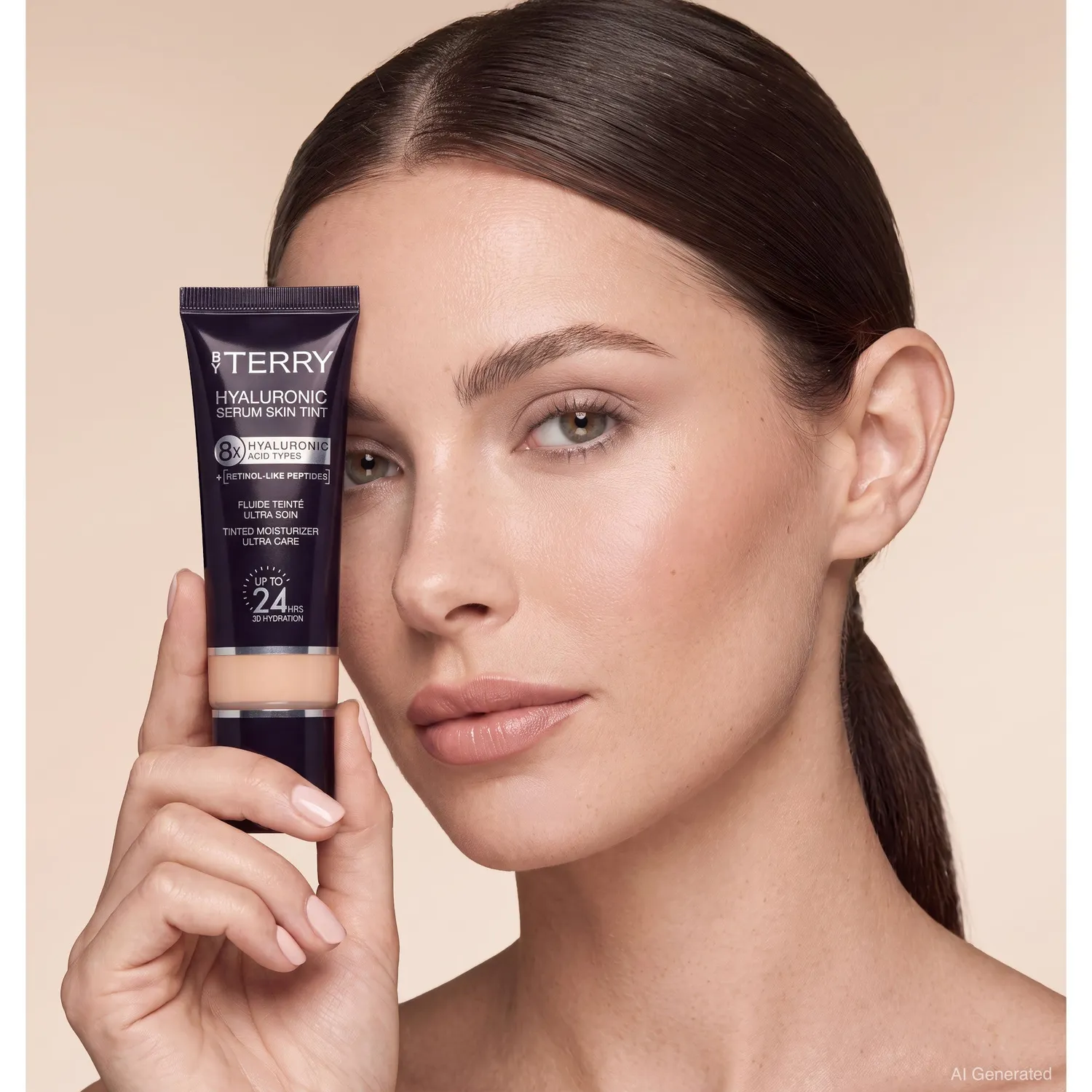 By Terry Hyaluronic Serum Skin Tint fond de teint couvrance légère