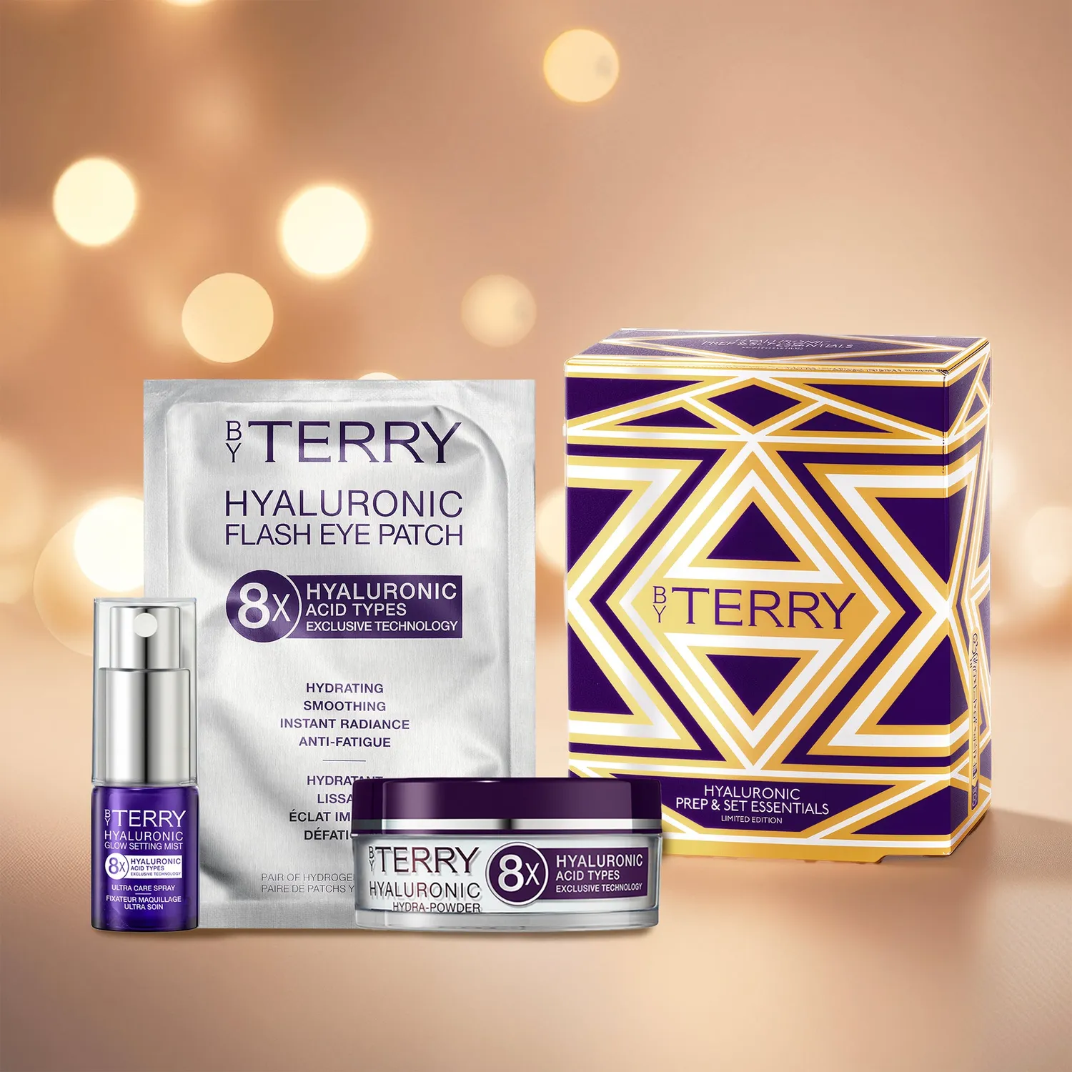 By Terry Hyaluronic Prep & Set coffret poudre brume patch