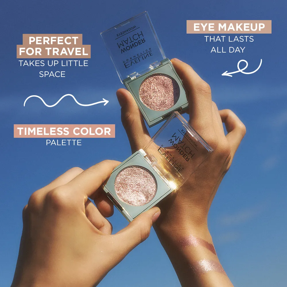 Eveline Wonder Match fard paupières compact N°01 Base