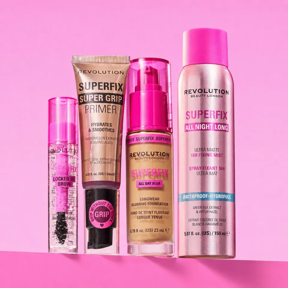 Revolution Superfix All Night Long coffret maquillage 4 pièces