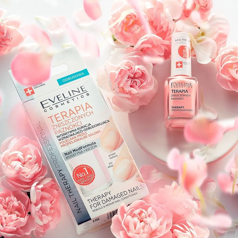 Eveline Nail Therapy soin durcisseur ongles cassants brillant