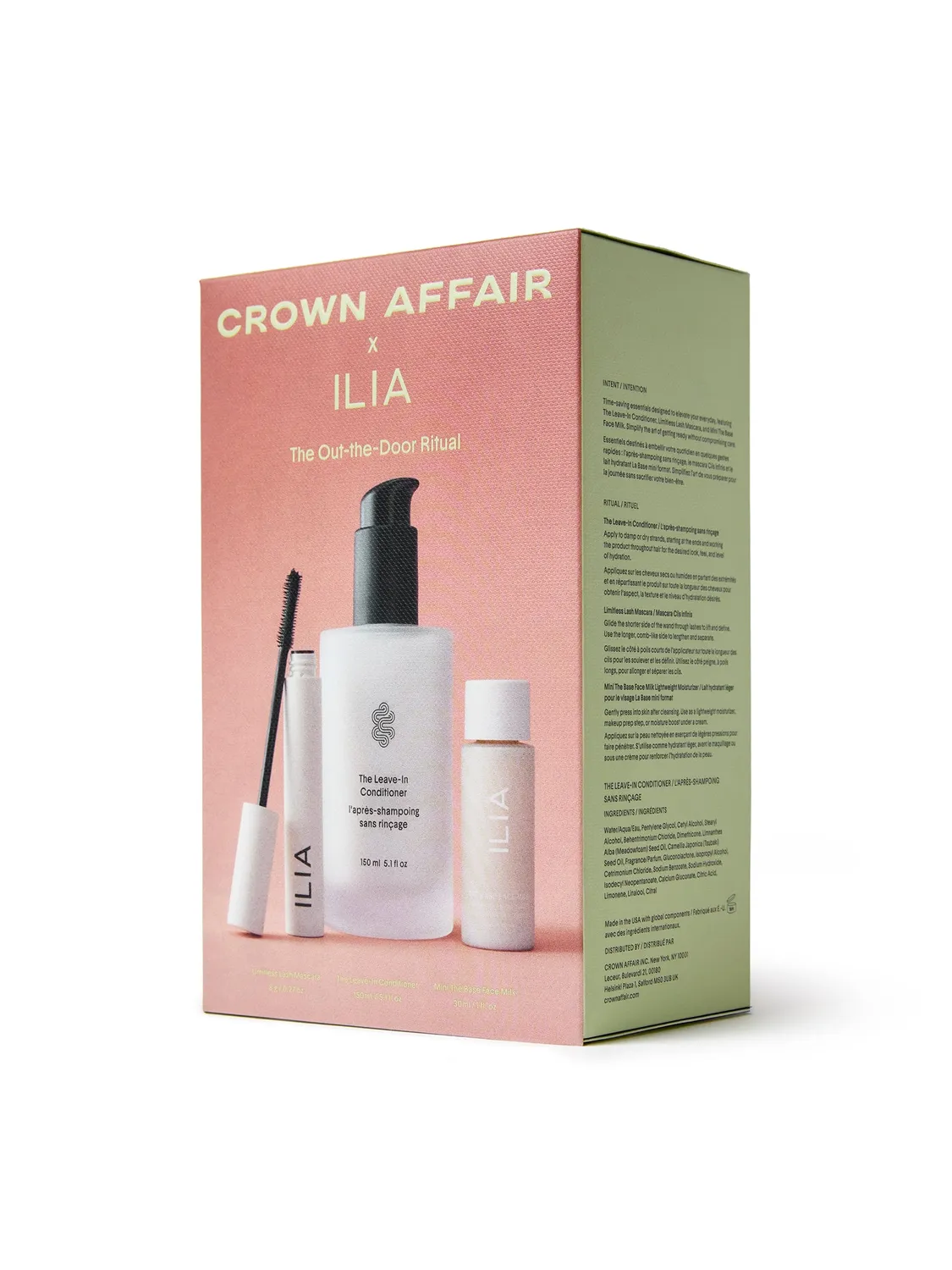 Ilia Out-The-Door Ritual coffret beauté 3 soins édition limitée