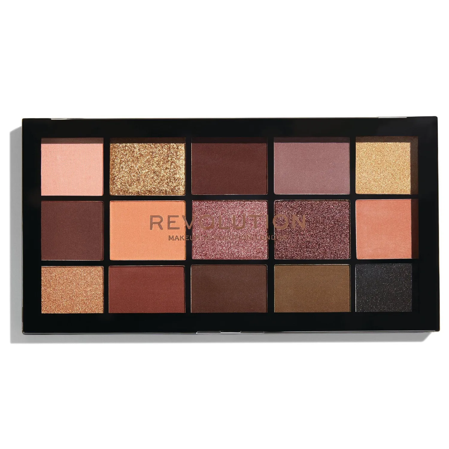 Revolution Reloaded Velvet Rose palette fards à paupières nudes chauds