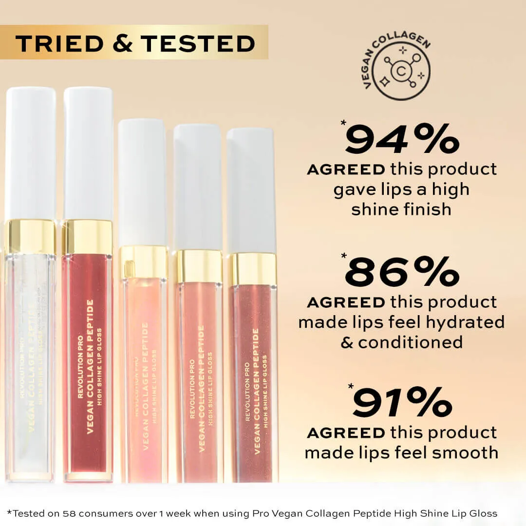 Revolution Pro Vegan Collagen gloss Bella haute brillance