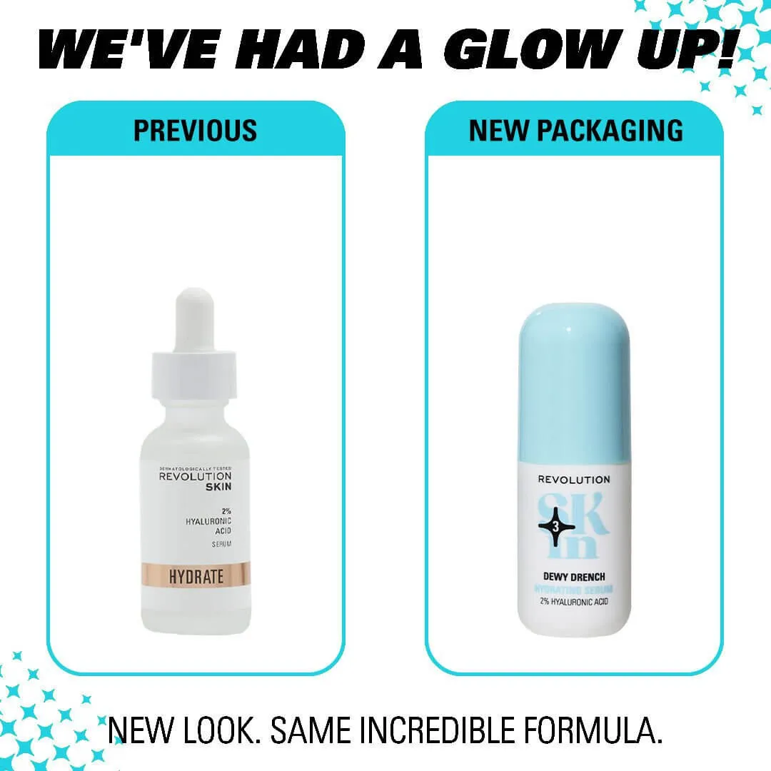Revolution Skincare acide hyaluronique 2% sérum hydratant
