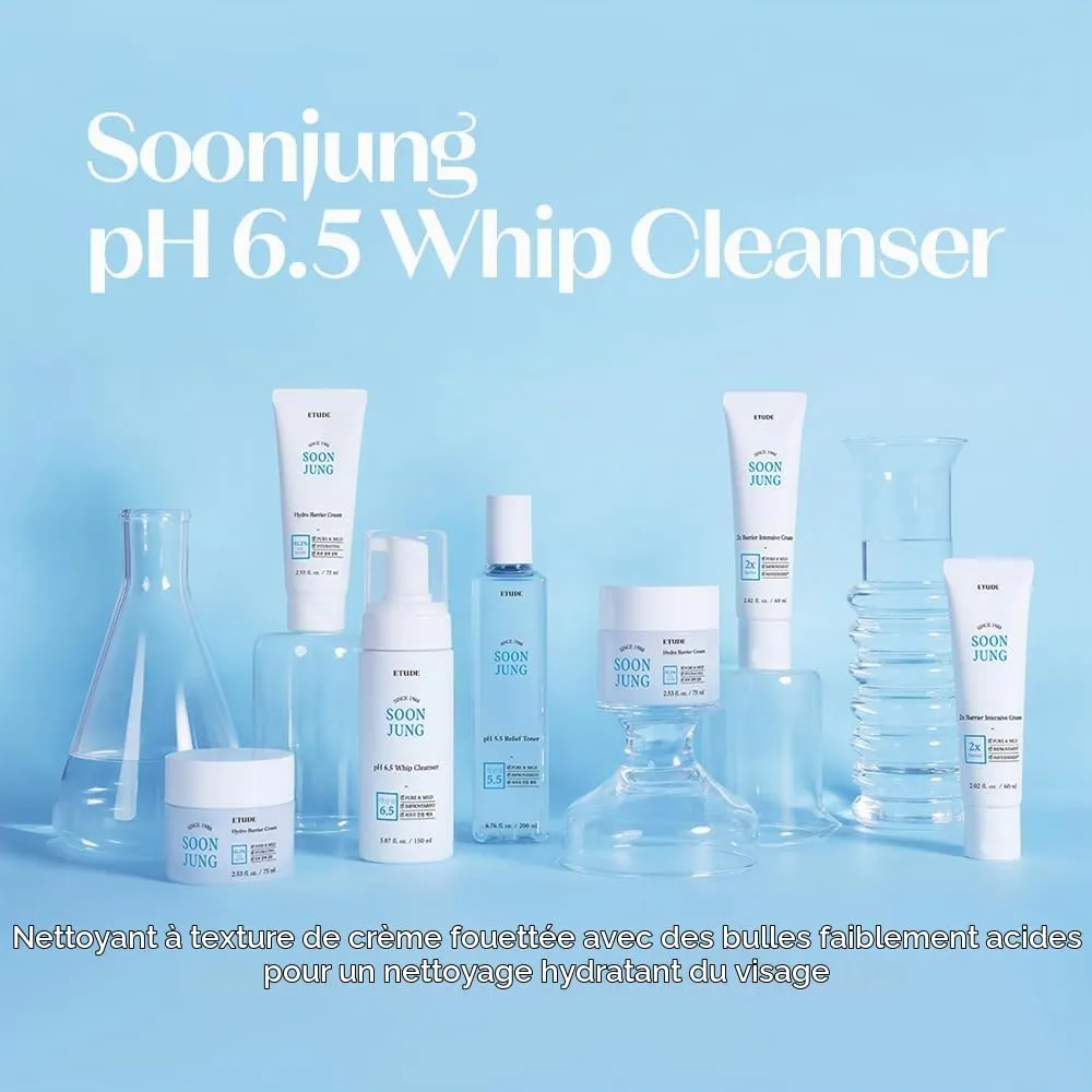 Etude House Soonjung pH 6.5 nettoyant visage whip 150 ml
