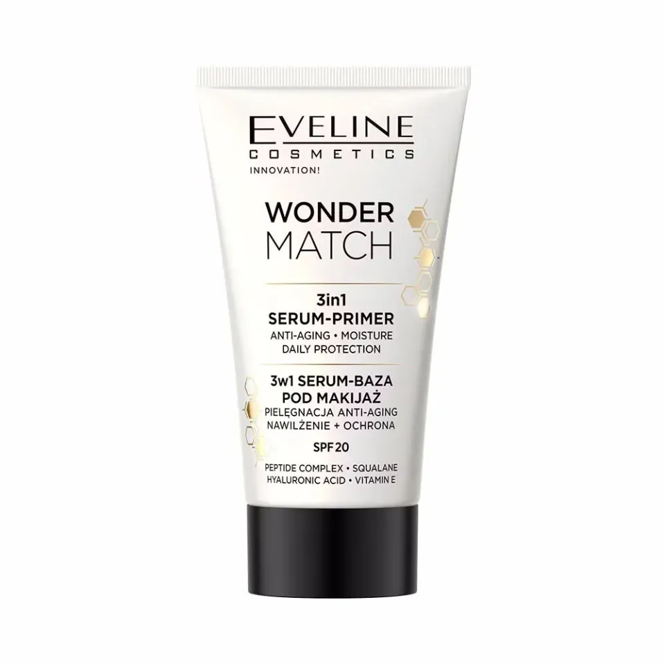 Eveline Wonder Match base sérum 3 en 1 anti-âge éclat