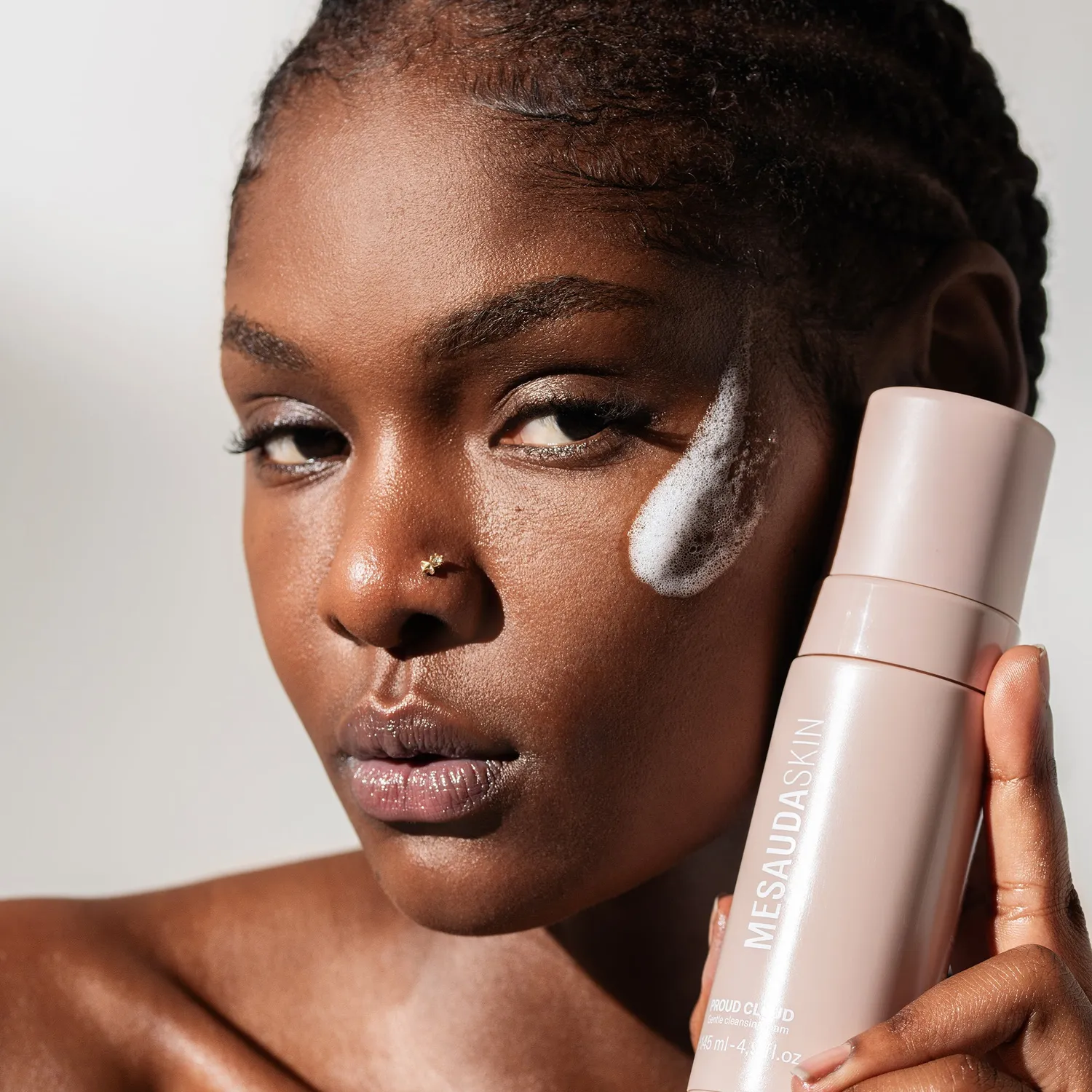 Mesauda Double Cleansing kit huile-gel + mousse nettoyante