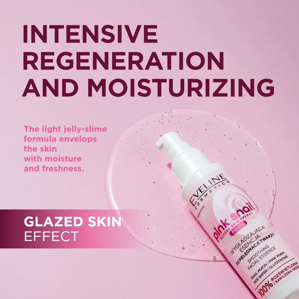 Eveline Pink Snail essence visage lissante PDRN