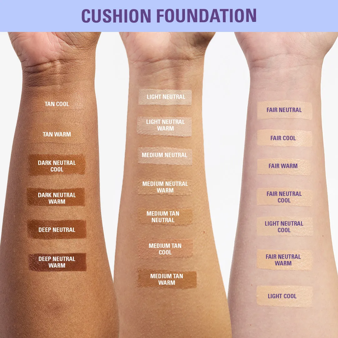 Revolution Superdewy Cushion Fond de Teint Fair Neutral glowy