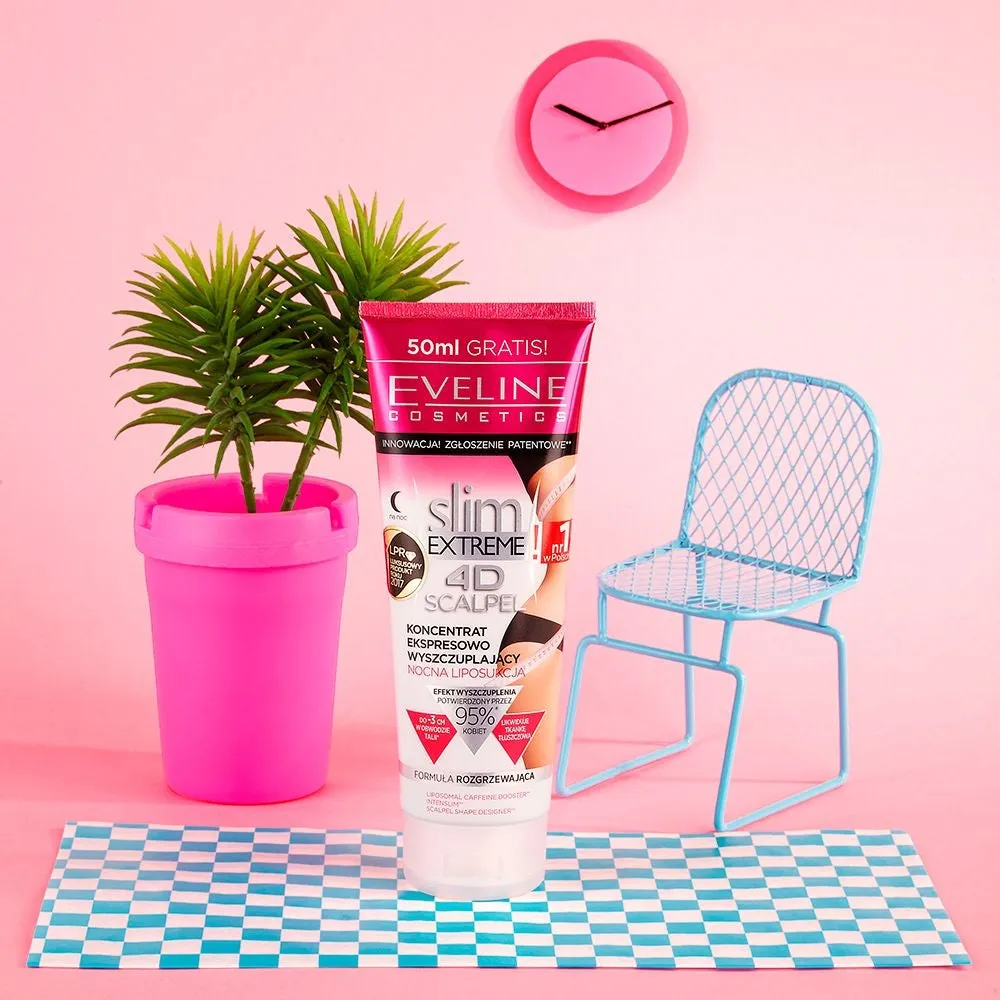 Eveline Slim Extreme 4D Night Liposuction crème anti-cellulite caféine