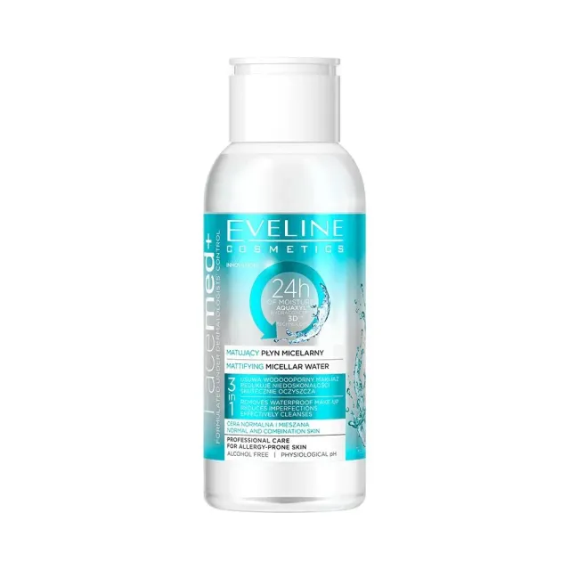 Eveline Facemed+ eau micellaire matifiante 100 ml voyage