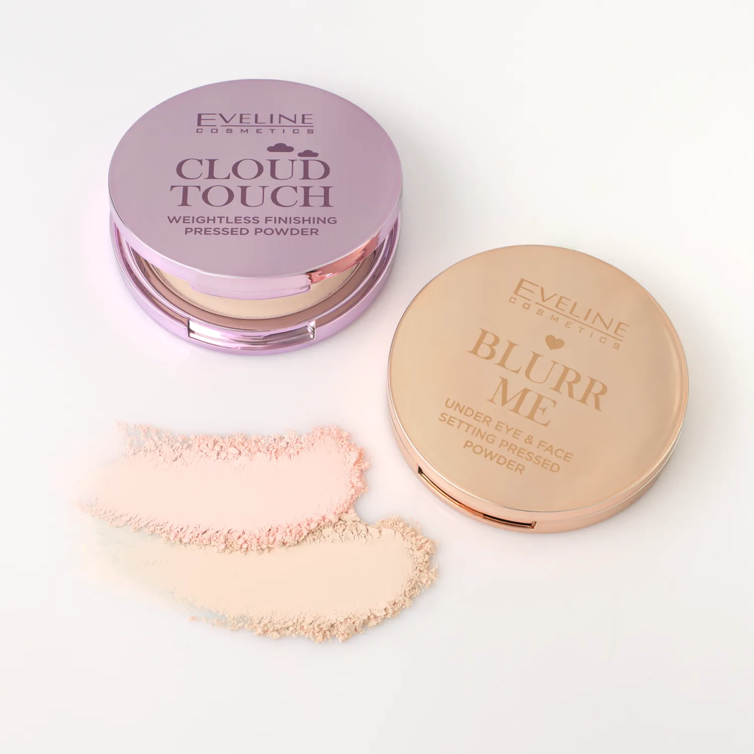 Eveline Blurr Me poudre pressée visage rosée matifiante