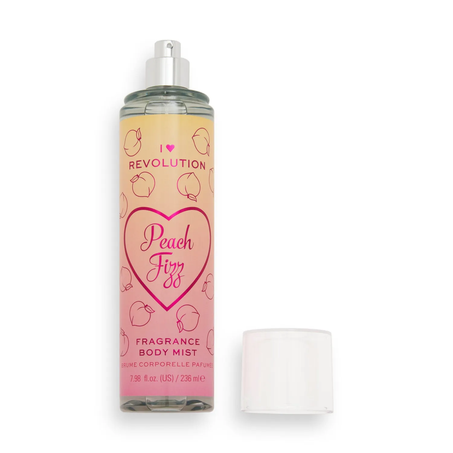 I Heart Revolution Peach Fizz brume corps pêche