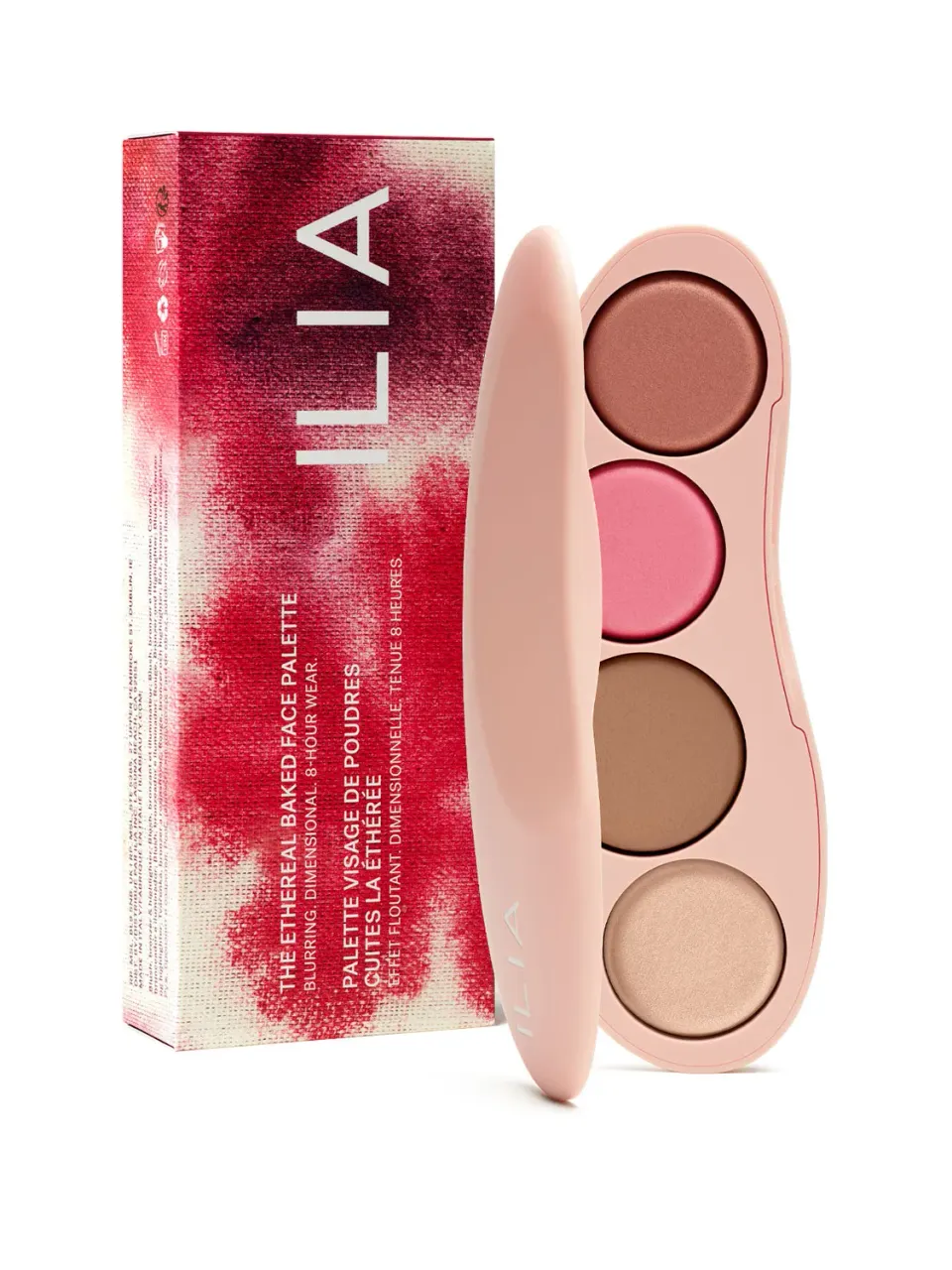 Ilia Ethereal Baked Palette visage highlighter blush 8h