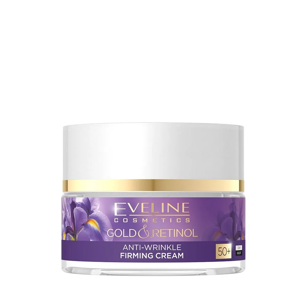 Eveline Gold & Retinol crème antirides raffermissante 50+ jour nuit