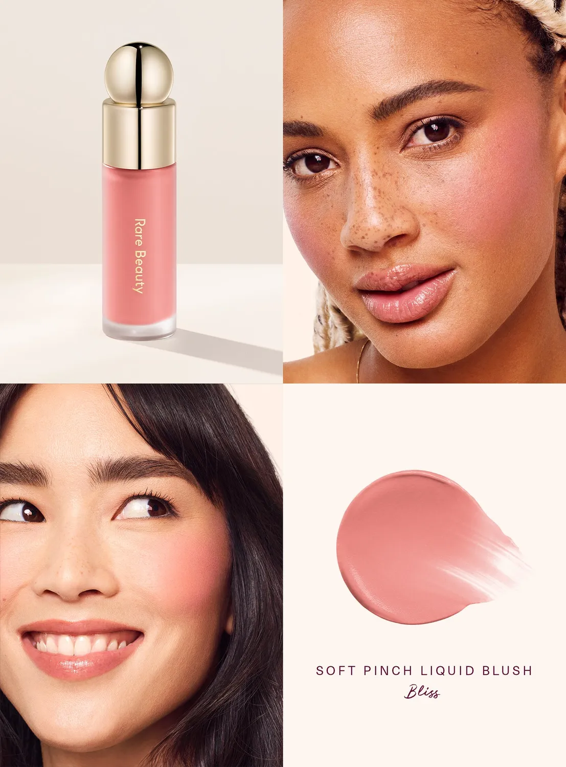 Rare Beauty Soft Pinch blush liquide longue tenue naturel