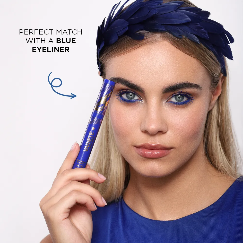Eveline Variété mascara bleu allongeant épaississant