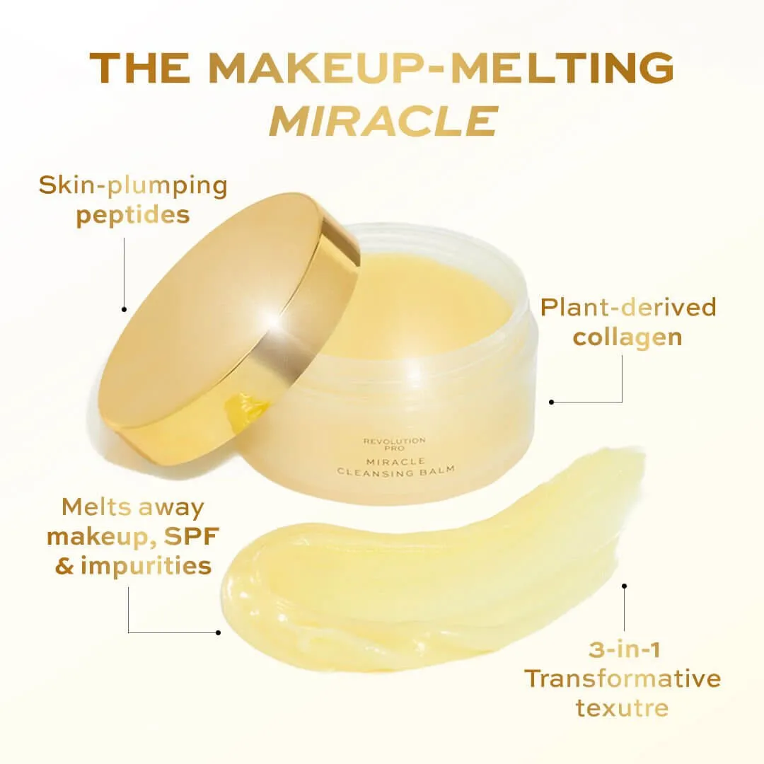 Revolution Pro Miracle baume démaquillant collagène vegan