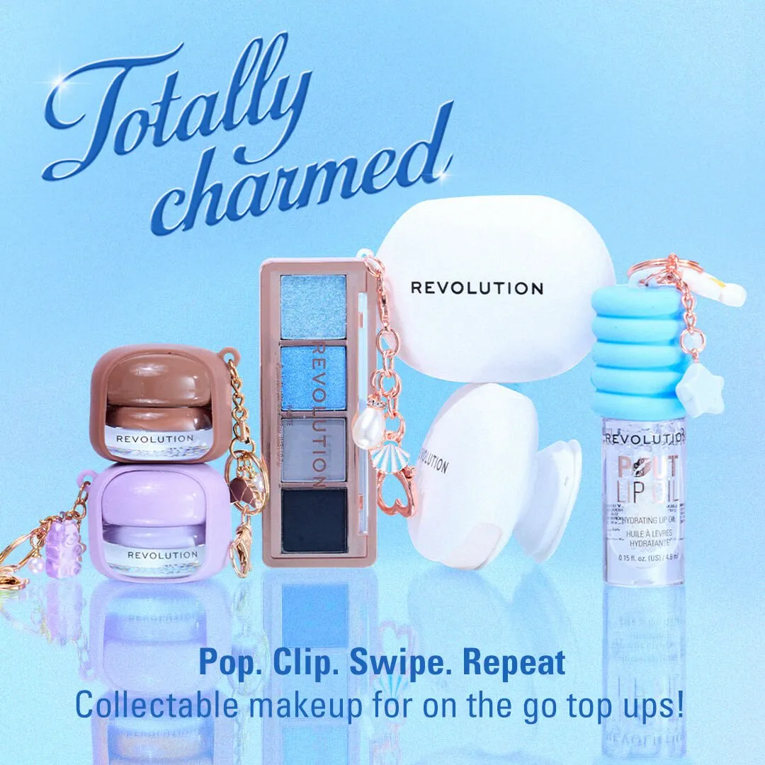 Revolution Icon Edit palette fard Blissful Blue breloque