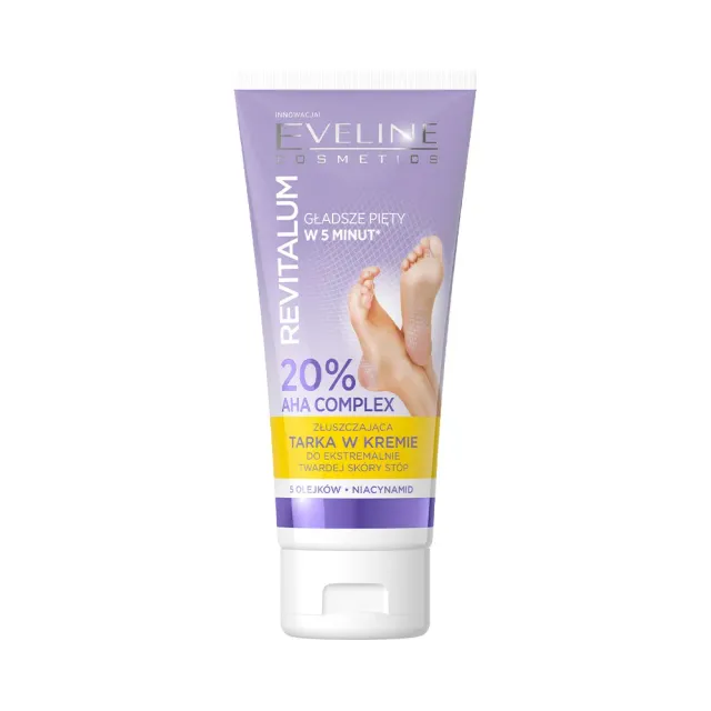 Eveline Revitalum crème exfoliante pieds vegan