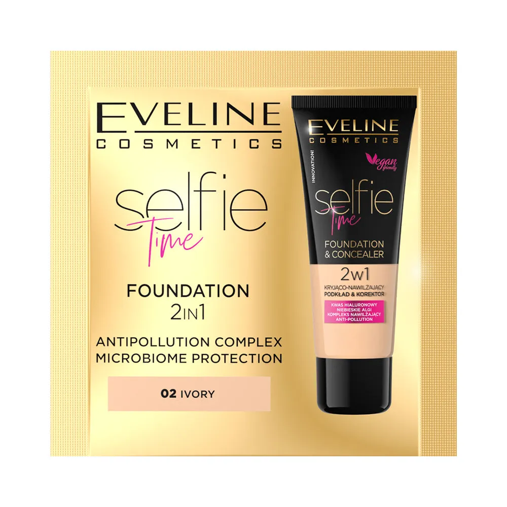 Eveline Selfie Time fond de teint 2-en-1 échantillon 1,5 ml