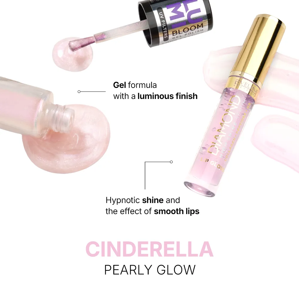 Eveline Cinderella coffret gloss sérum vernis lumineux