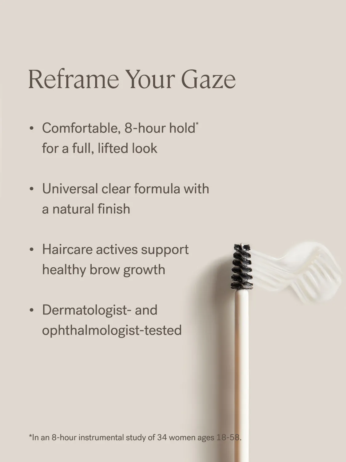 Ilia In Frame Brow Gel gel sourcils transparent