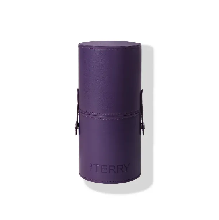 By Terry Tool-Expert trousse pinceaux cuir vegan violette