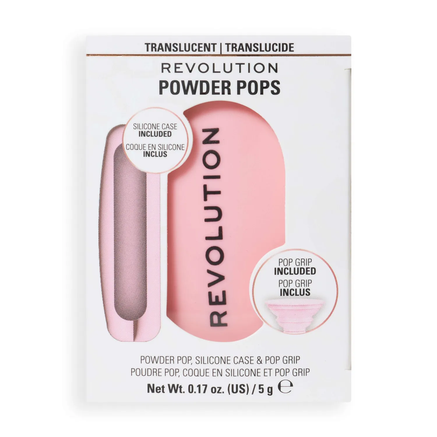 Revolution Powder Pops poudre blur Banana étui jaune sans talc
