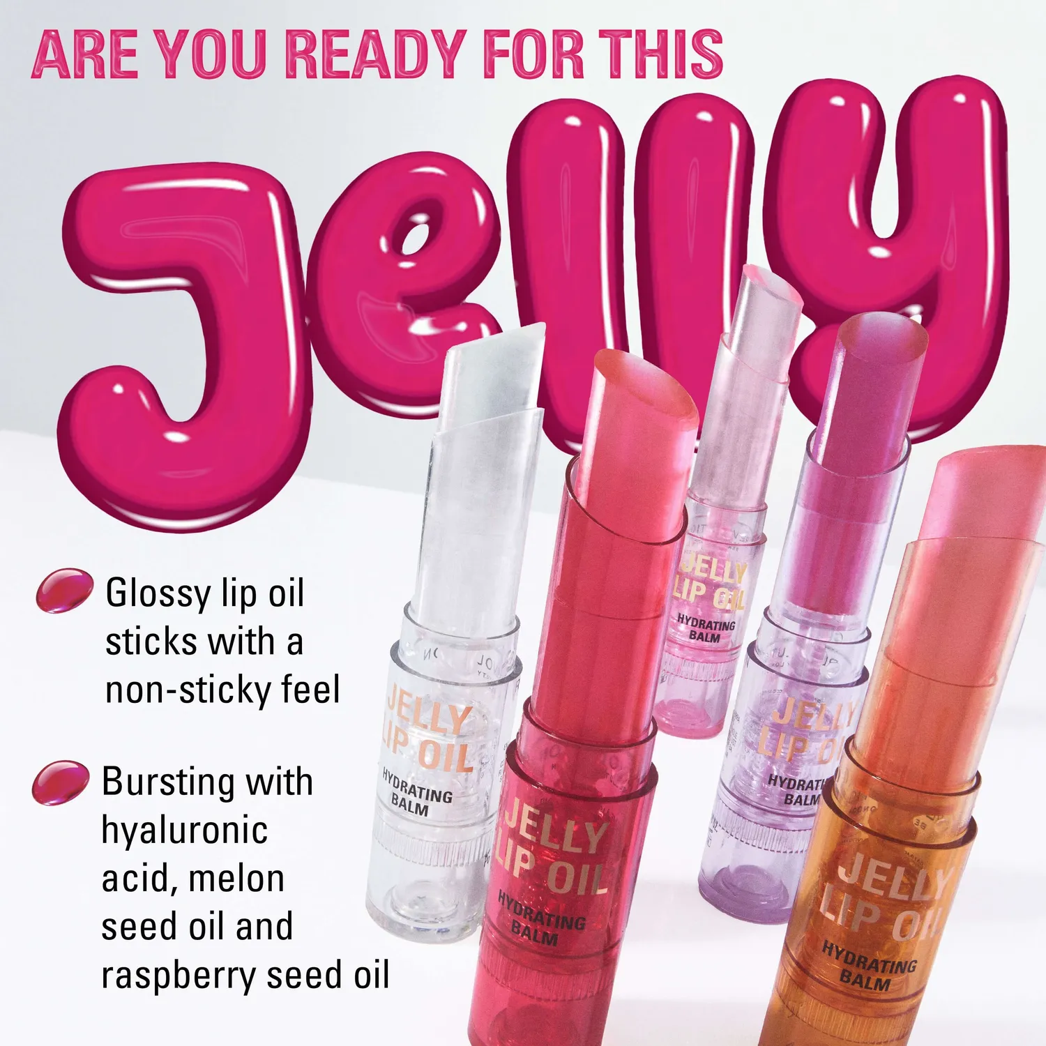 Revolution Jelly huile à lèvres stick hydratante
