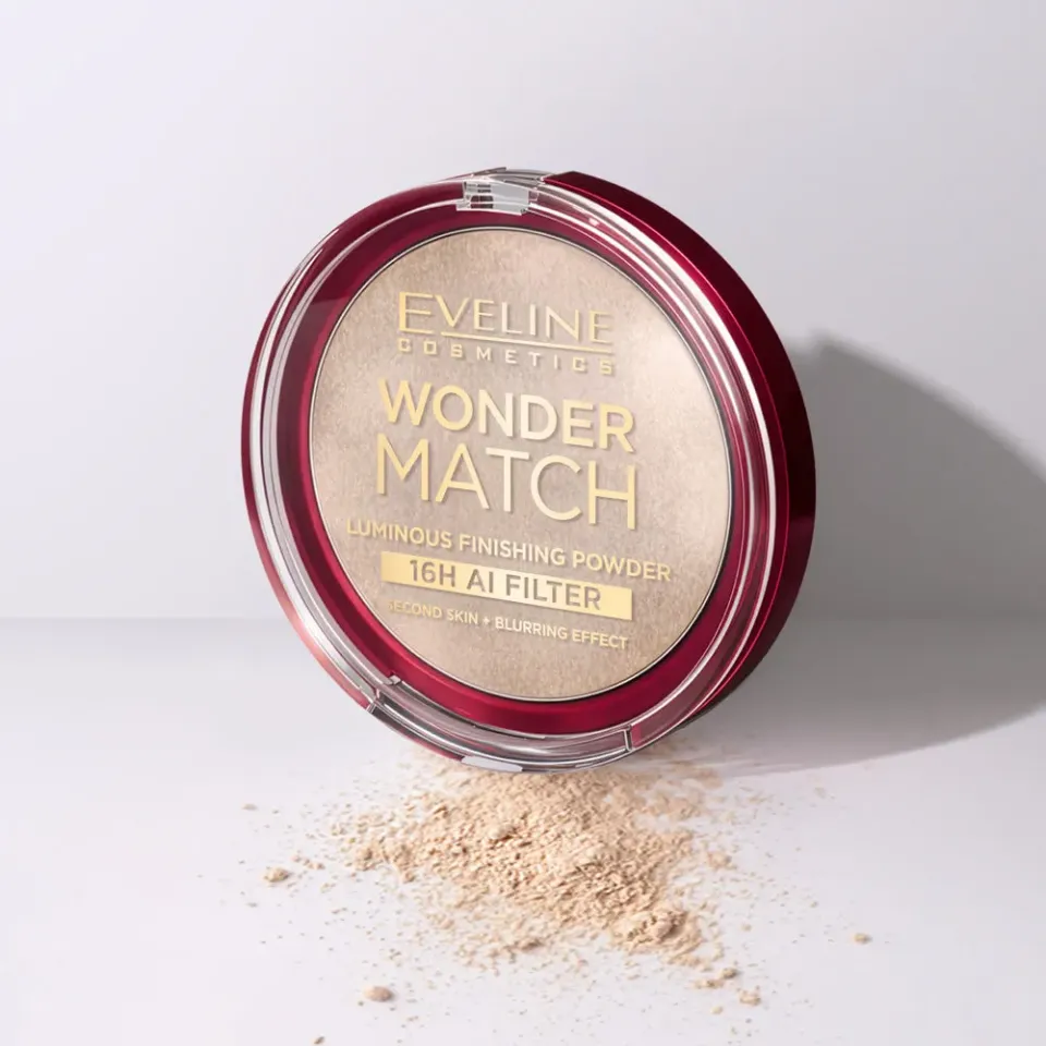 Eveline Wonder Match poudre satinée finition 16h