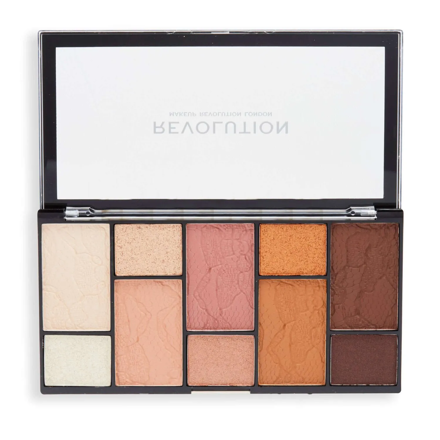 Revolution Reloaded Dimension palette fards Neutral Charm nudes