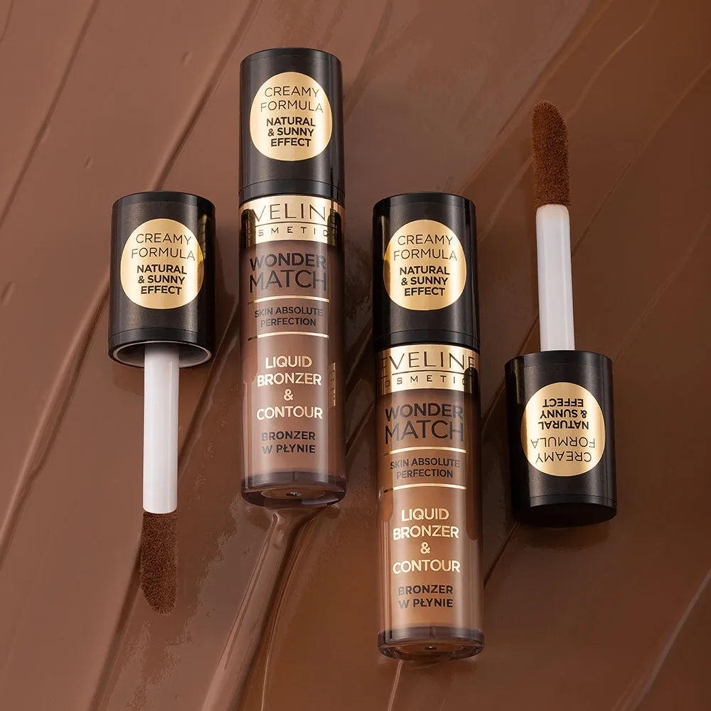 Eveline Wonder Match bronzer liquide couvrance forte
