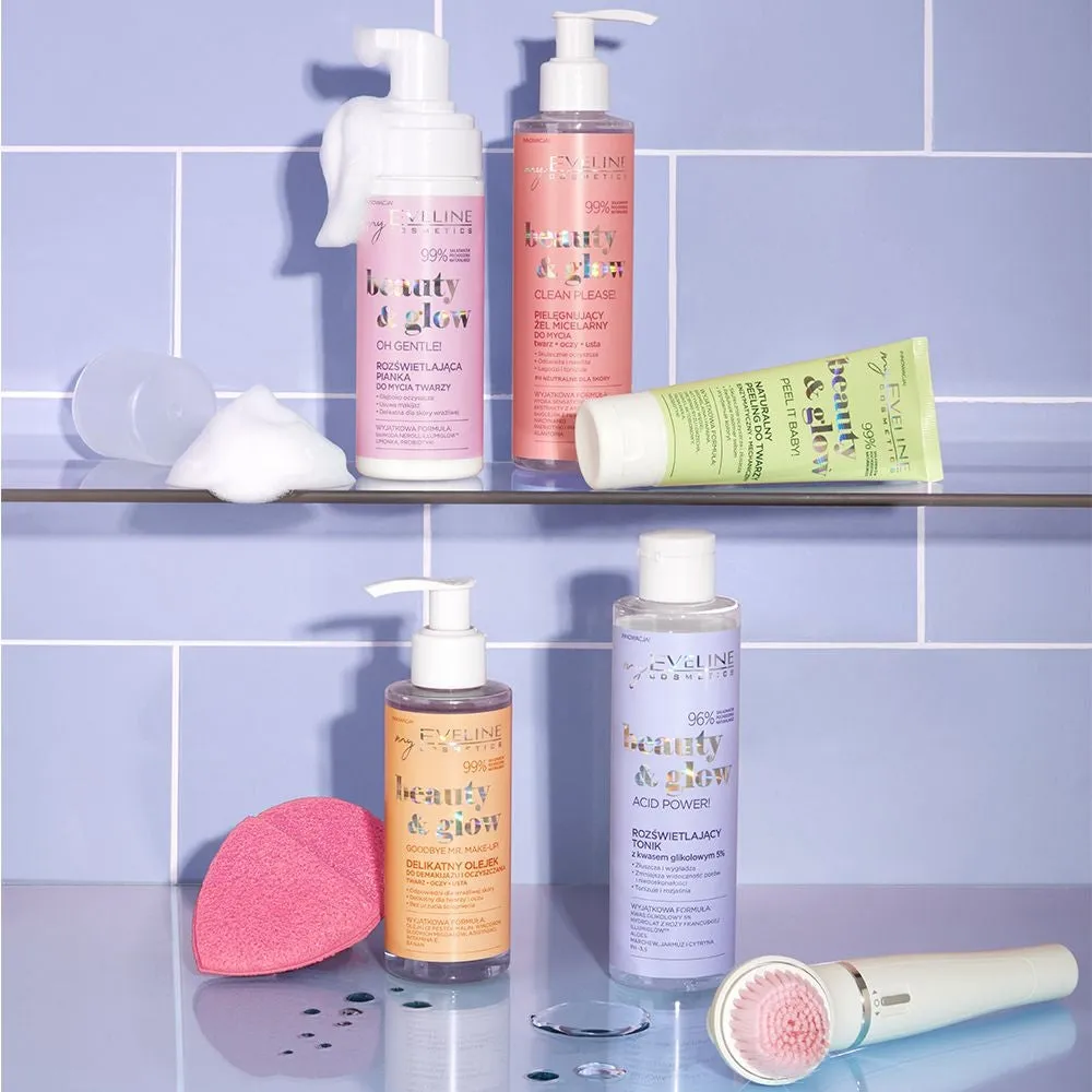 Eveline Beauty&Glow gel micellaire nettoyant visage