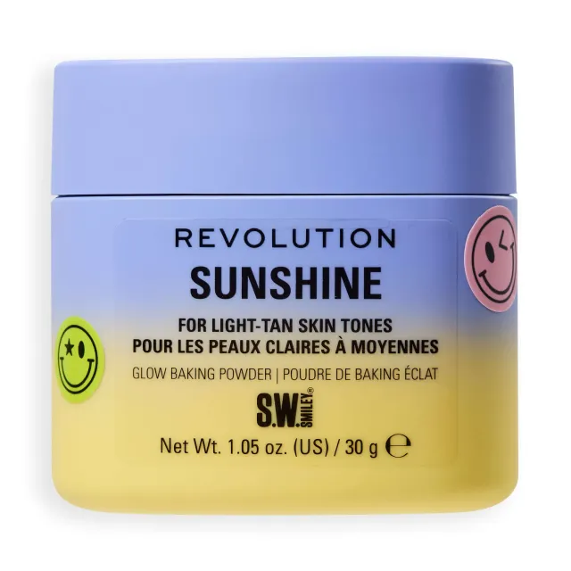 Revolution Smiley Sunshine Baking Powder poudre éclat banane