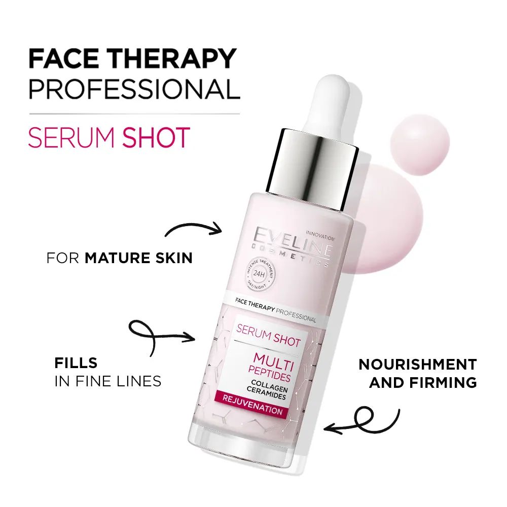 Eveline Face Therapy sérum peptides visage cou céramides