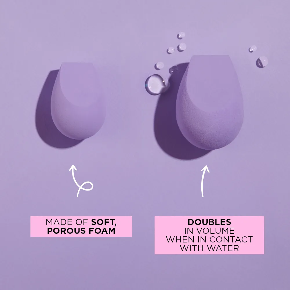 Eveline Better Than Perfect éponge maquillage biseautée lavable