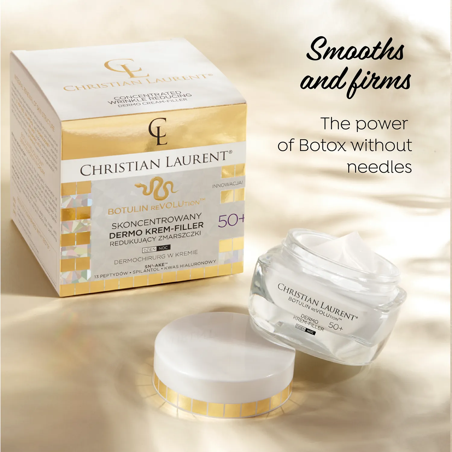 Eveline Christian Laurent Botulin crème visage 50+ anti-rides