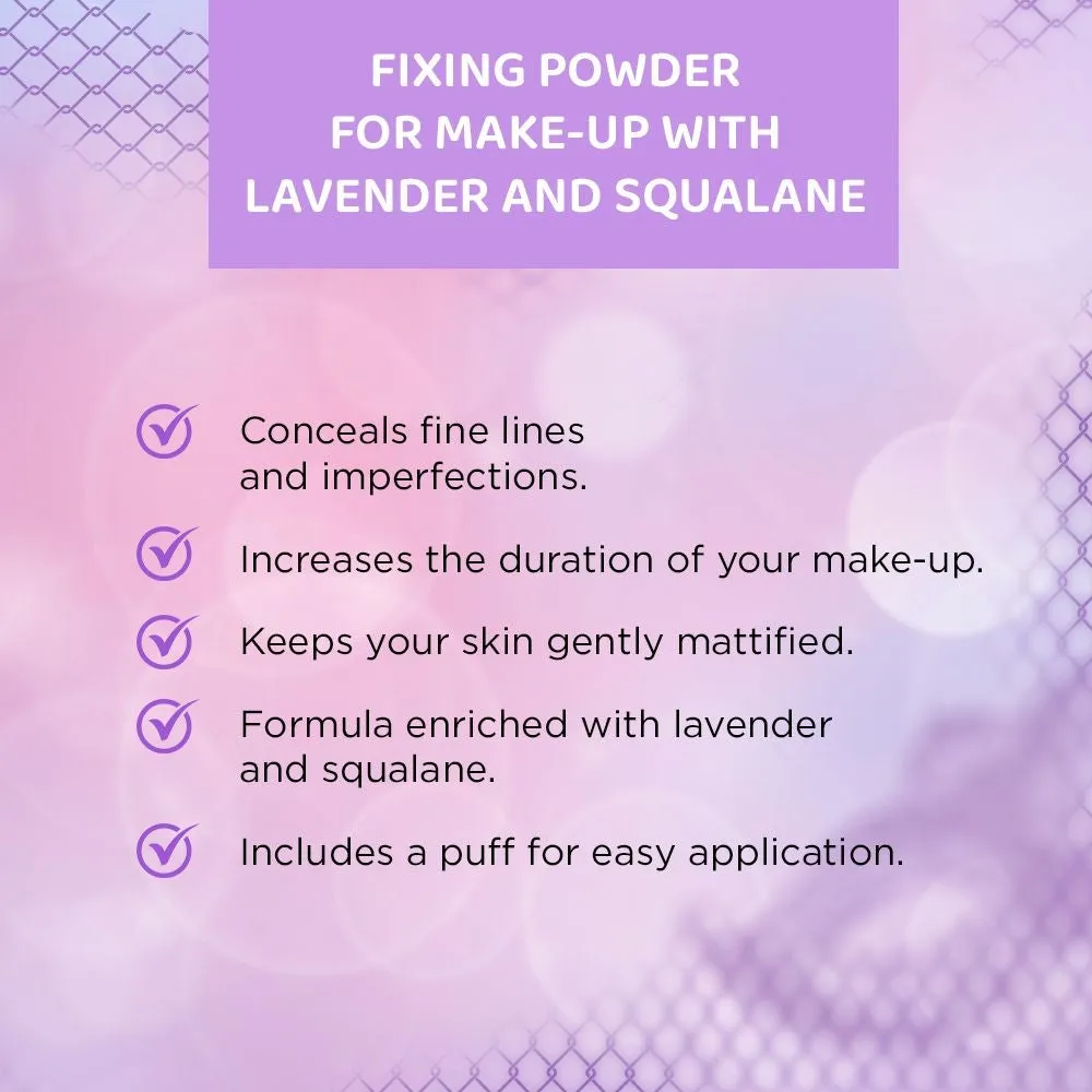 Eveline Variete Ultra Fixing poudre libre transparente lavande