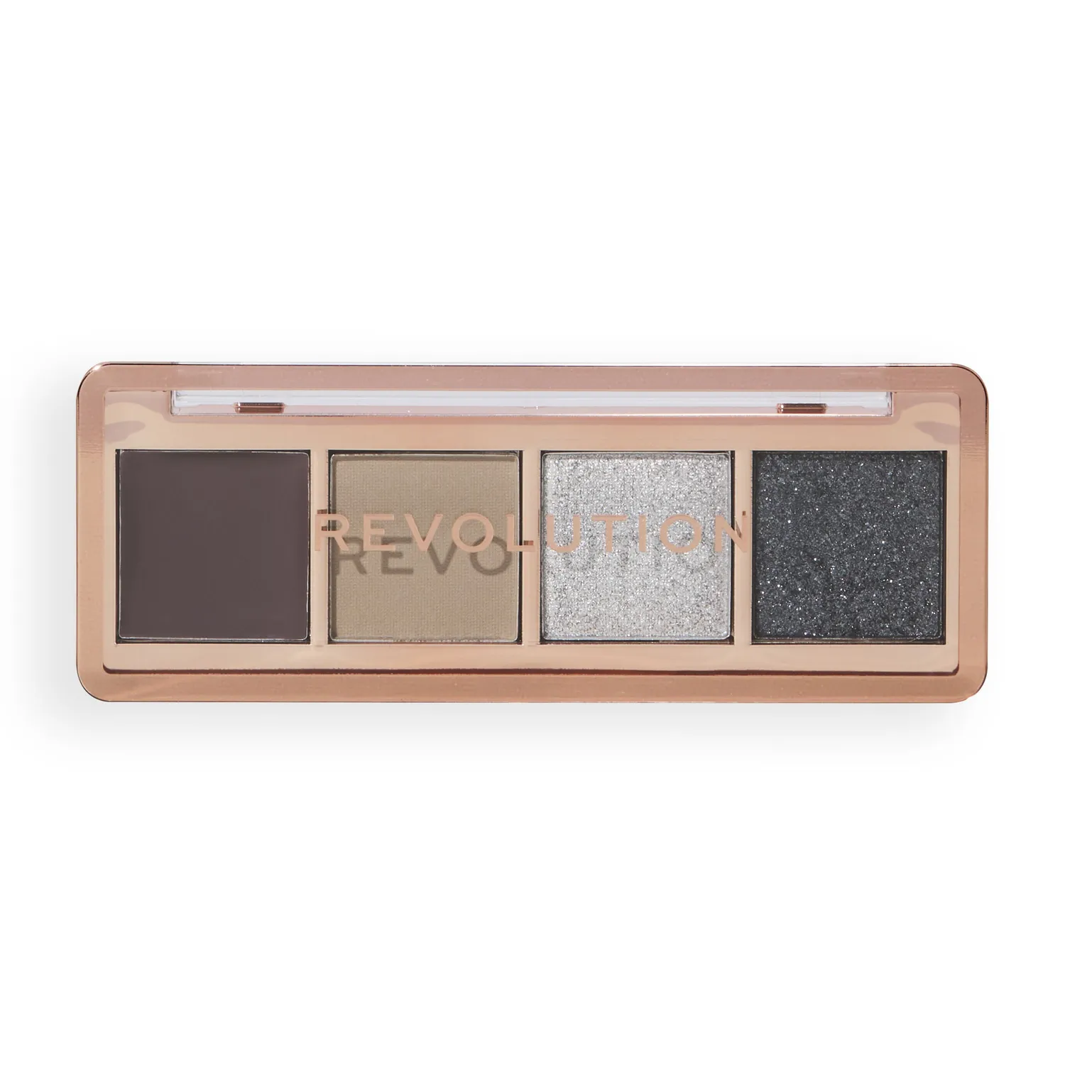 Revolution Smokey Icon Edit mini palette fards smoky neutre