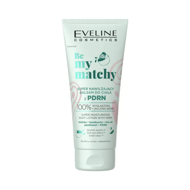 Eveline Be My Matchy baume corps matcha super hydratant