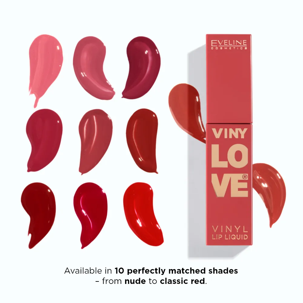 Eveline VinyLove rouge à lèvres liquide vinyle longue tenue