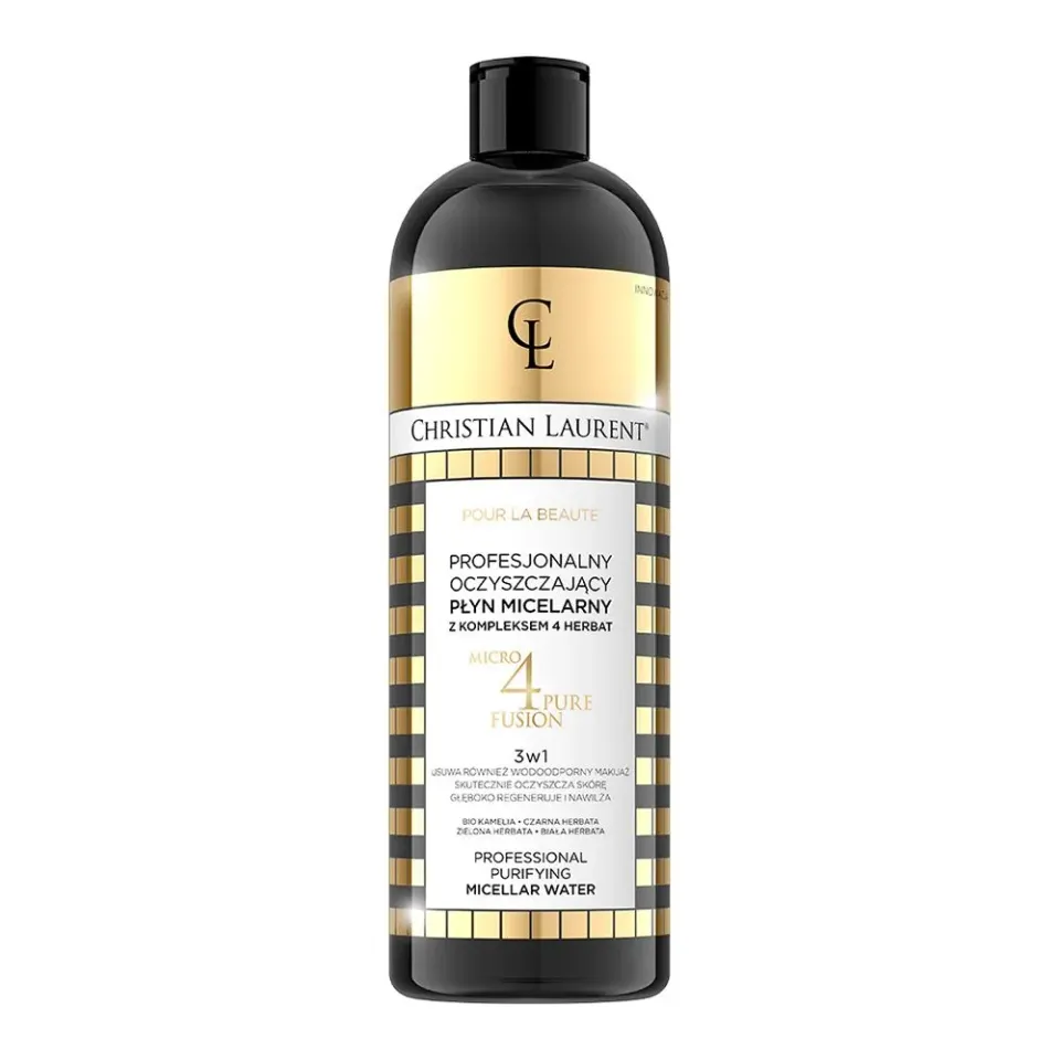 Eveline Christian Laurent eau micellaire 3en1 4 thés nettoyante